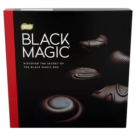 Black matic chocolates